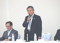 Address by Mr. Koizumi, Chairman of KaWaBiz NET