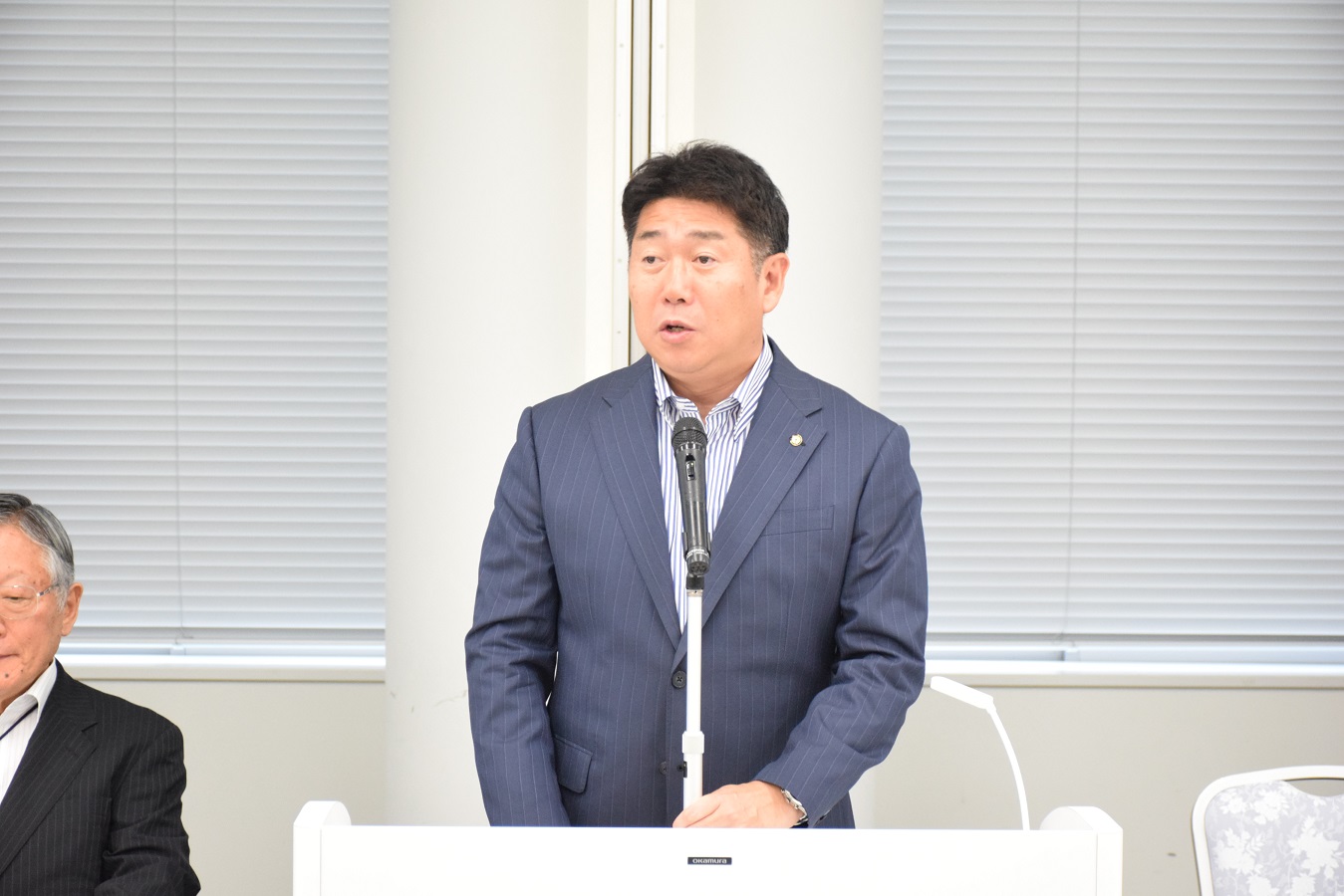 福田特別顧問（川崎市長）による挨拶